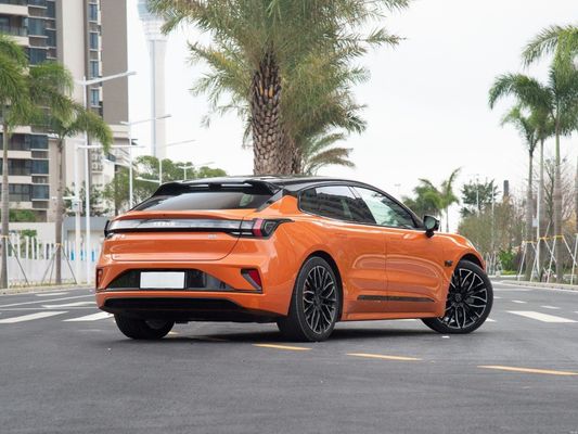2023 You Versione Zeekr 001 100kwh arancione Z-sport Automobile Car con numero e 5 sedili