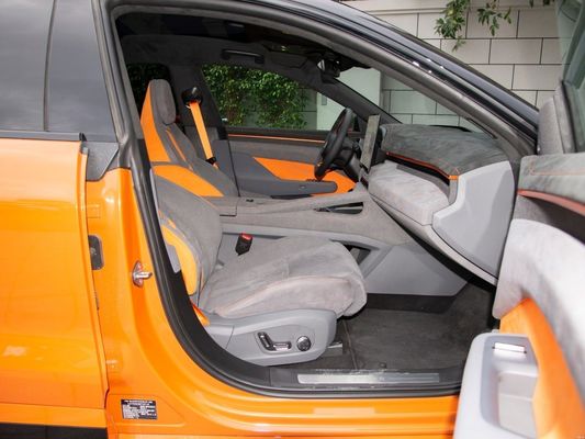 2023 You Versione Zeekr 001 100kwh arancione Z-sport Automobile Car con numero e 5 sedili