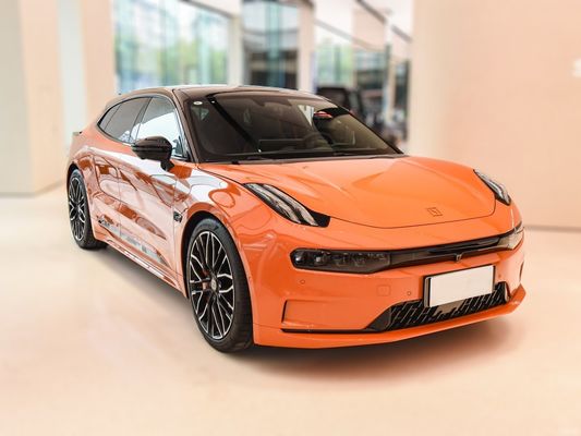 Autovettura elettrica a sospensione indipendente a doppia spalla 2024 Zeekr001 You100kwh AWD Nero Arancio