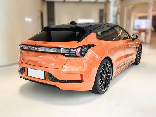 Autovettura elettrica a sospensione indipendente a doppia spalla 2024 Zeekr001 You100kwh AWD Nero Arancio