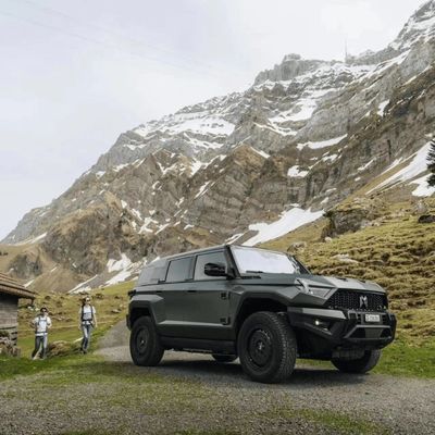 Gran SUV Mhero 917 Auto elettrica/SUV ibrida/auto a raggio esteso con cambio automatico