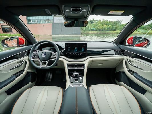 Tempo di ricarica veloce di 0,5h Pure Electric 2021 Byd Song Plus EV SUV Flagship Edition