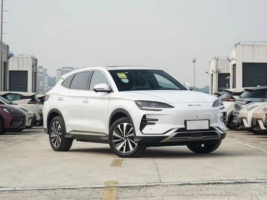 2024 Modello Byd Song Plus EV 605km Top Version Auto SUV Bianco Auto elettrica Smart Usato
