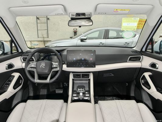 2024 401km Transcendence SUV colore esterno bianco BYD Yuan UP con tecnologia avanzata