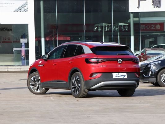 Volkswagen ID4 Long Endurance Automobile rosso puro RWD Drive cilindrata 1600-2500CC