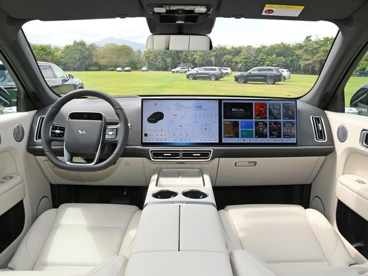 Veicolo energetico nero 2024 Li/Lixiang L7 Ultra con 5 posti e motore elettrico ibrido