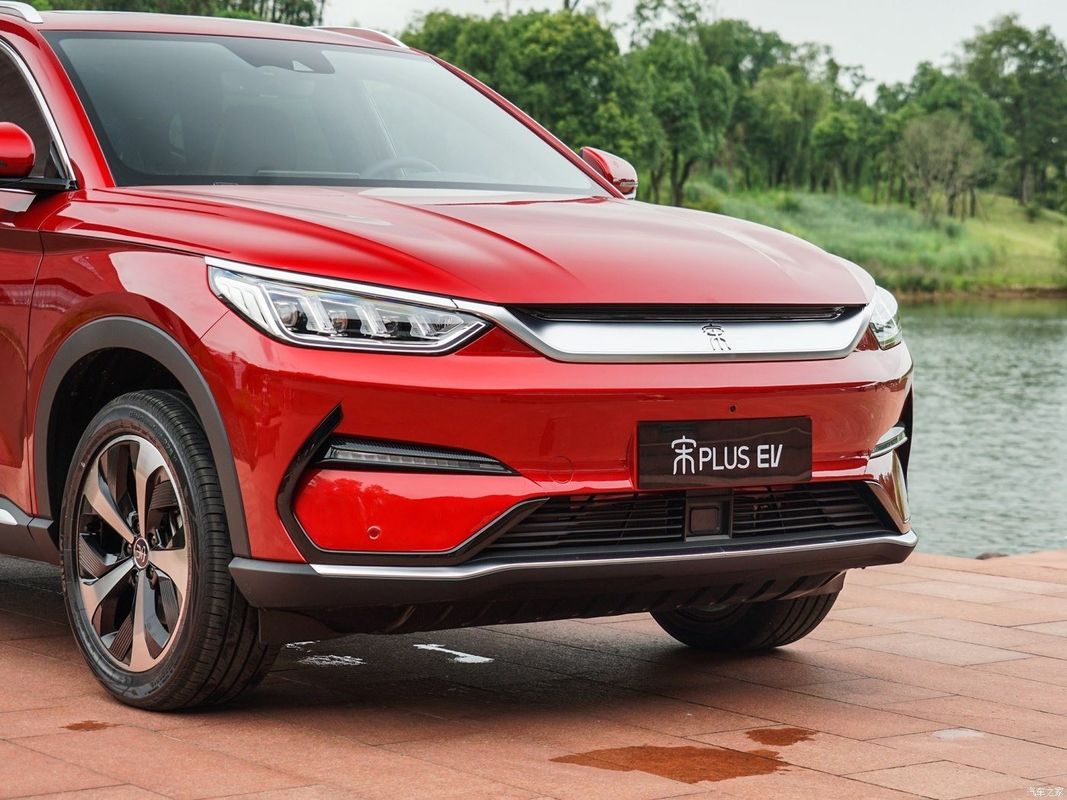 Tempo di ricarica veloce di 0,5h Pure Electric 2021 Byd Song Plus EV SUV Flagship Edition