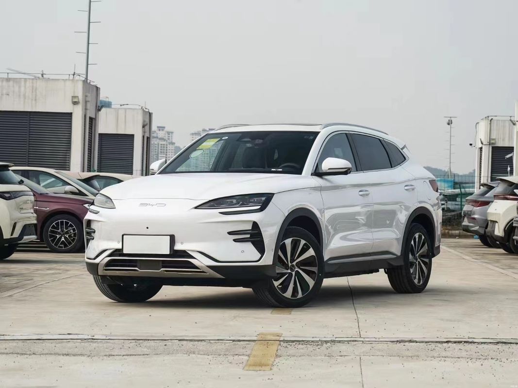 2024 Modello Byd Song Plus EV 605km Top Version Auto SUV Bianco Auto elettrica Smart Usato
