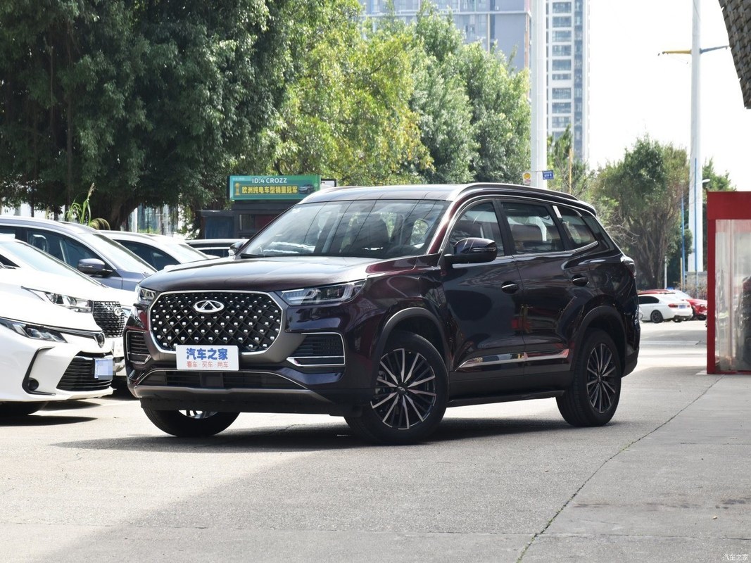 Mcpherson sospensione indipendente 115kw 2023 Chery EV Tiggo8plus Kunpeng E Plug-in Hybrid Veicoli elettrici SUV