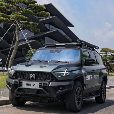 Altamente resistente Dongfeng Mhero 917 Auto elettrica SUV ibrido Range esteso Auto usata EV